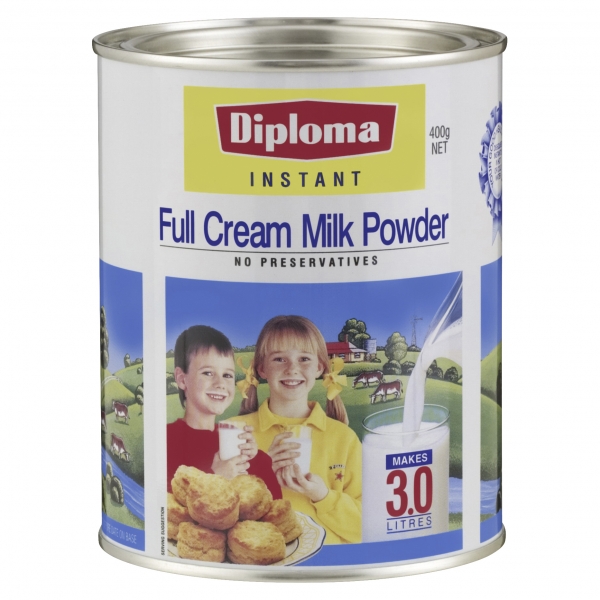 Diploma Instant Full Cream Milk Powder 400g