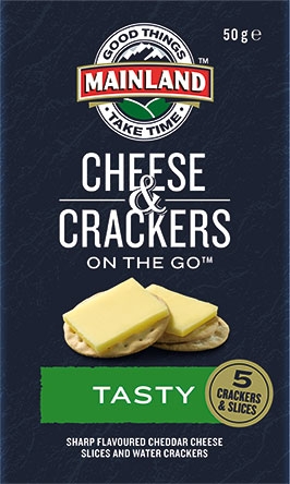 Mainland On The Go Cheese & Crackers Tasty 50g