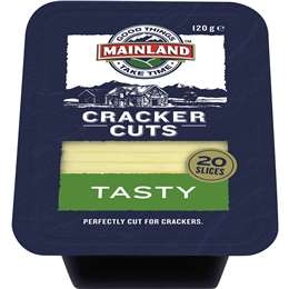 Mainland Cracker Cuts Tasty 120g