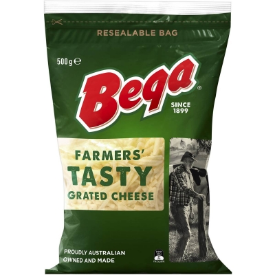 Bega Tasty Grated Cheese 500g