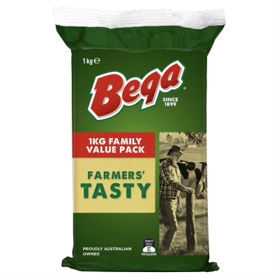 Bega Tasty Cheese Block 1kg