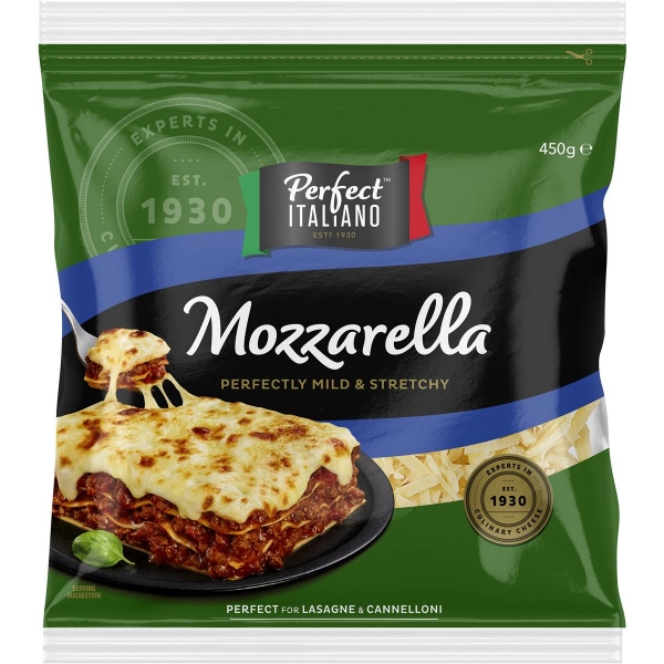 Perfect Italiano Mozzarella Shredded 450g