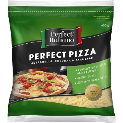 Perfect Italiano Perfect Pizza Shredded 450g