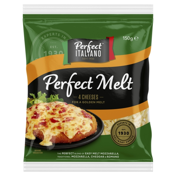 Perfect Italiano 4 Cheese Melt Shredded 150g