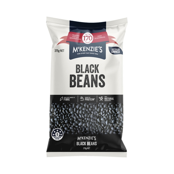 McKenzie's Black Beans 375g