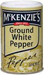 McKenzie's Pepper White Ground 50g