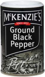 McKenzie's Pepper Black Ground 50g