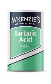 McKenzie's Tartaric Acid 75g