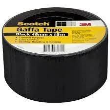 Scotch Tape Gaffa Black 48mm x 15m