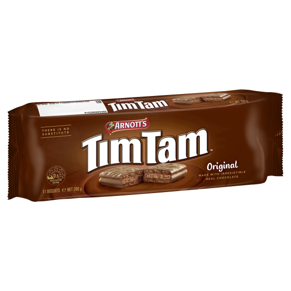 Arnott's Tim Tam Chocolate Biscuits Original 200g