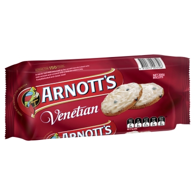 Arnott's Venetian Biscuits 200g