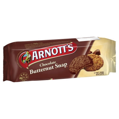 Arnott's Butternut Snap Chocolate Biscuits 200g