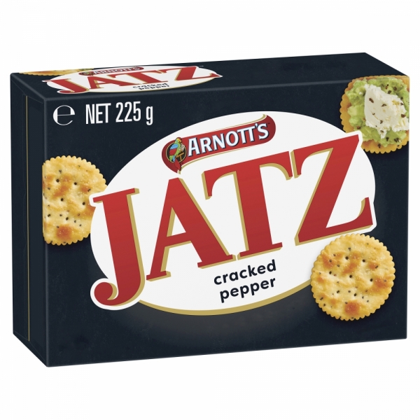 Arnott's Jatz Cracked Pepper 225g