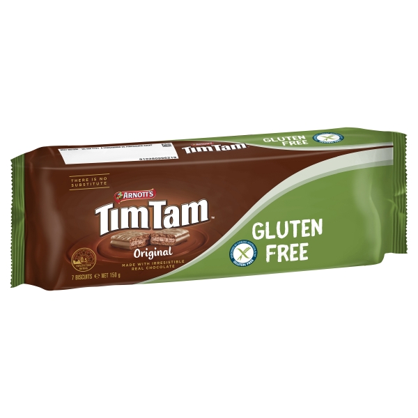 Arnott's Tim Tam Chocolate Biscuits Gluten Free 150g