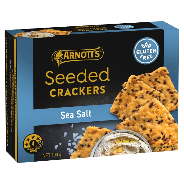 Arnott's Gold Crackers Sea Salt 100g