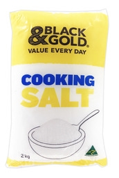 Black & Gold Cooking Salt 2kg