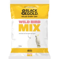 Black & Gold Wild Bird Mix 5kg