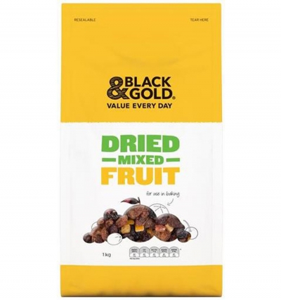 Black & Gold Mixed Fruit 1kg