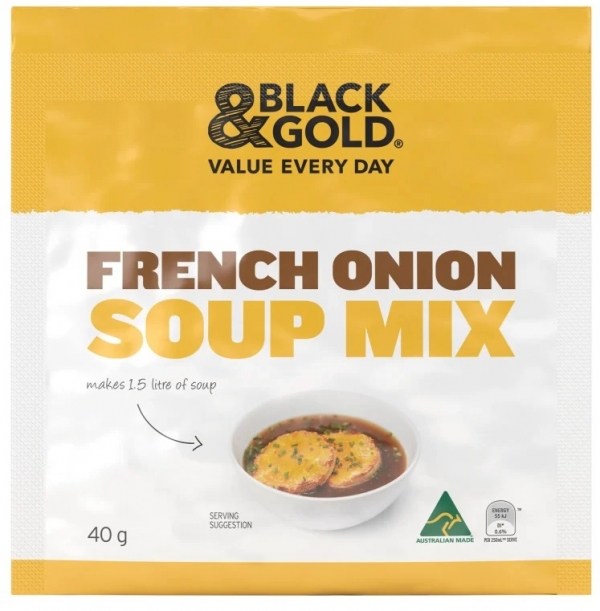 Black & Gold French Onion Soup Mix 40g