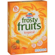 Peters Frosty Fruits Tropical 8 Pack