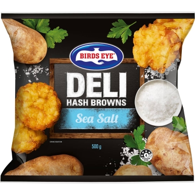 Birds Eye Deli Hash Browns Sea Salt 500g