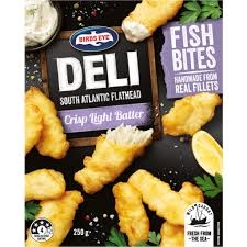 Birds Eye Deli Battered Flat Head 250g 