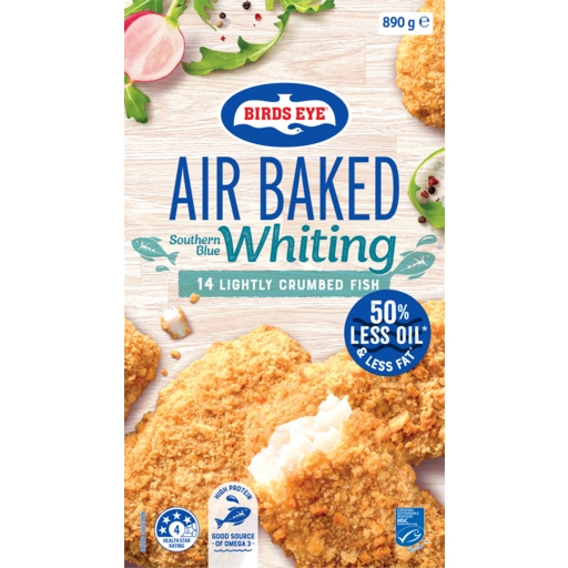 Birds Eye Air Baked Whiting 890g