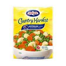 Birds Eye Country Harvest Peas Carrot Cauliflower 500g