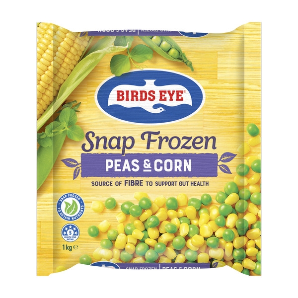 Birds Eye Snap Frozen Peas & Corn 1kg