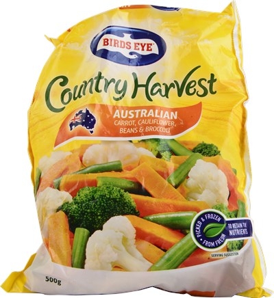 Birds Eye Carrot Cauliflower Beans & Broccoli 500g