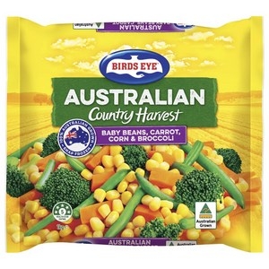 Birds Eye Country Harvest Baby Beans Carrot Corn & Broccoli 1kg