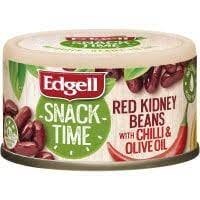 Edgell Red Kidney Beans With Chilli & Olive Oil 70g