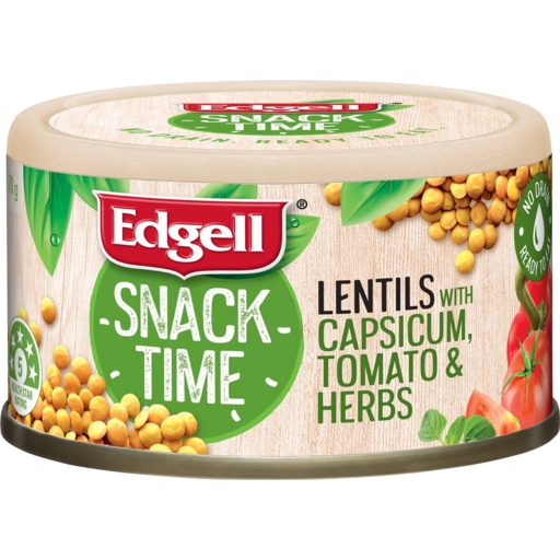 Edgell Lentils, Capsicum, Tomato & Herbs 70g