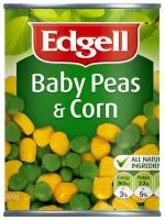 Edgell Baby Peas & Corn 420g