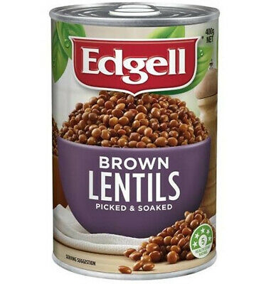 Edgell Lentils Brown 400g