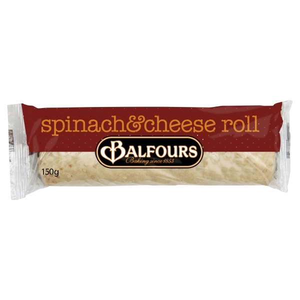 Balfours Spinach & Cheese Roll 150g