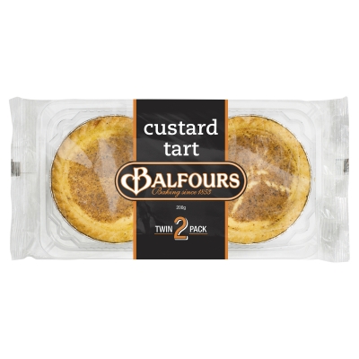 Balfours Custard Tart 2 Pack 280g