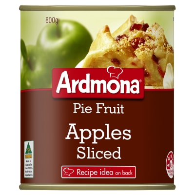 Ardmona Apple Pie Fruit Sliced 800g