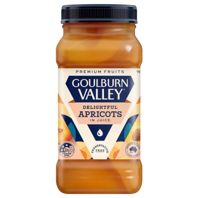 Goulburn Valley Apricot Halves In Juice 700g