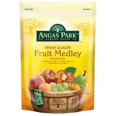 Angas Park Fruit Medley Dried Resealable 375g