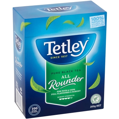 Tetley All Rounder Teabags 100 Pack