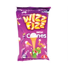 Wizz Fizz Sherbet Cones 5 Pack | Adelaide's Finest Supermarkets