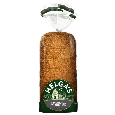 Helga's Continental Bakehouse Bread Wholemeal Traditional 750g