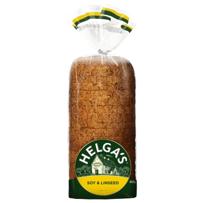 Helga's Continental Bakehouse Bread Soy & Linseed 850g