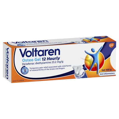 Voltaren Osteo Gel 12 Hourly 100g