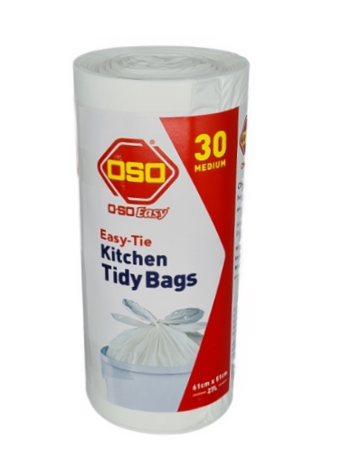 Oso Kitchen Tidy Bags Wavetop RL Medium 30 Pack