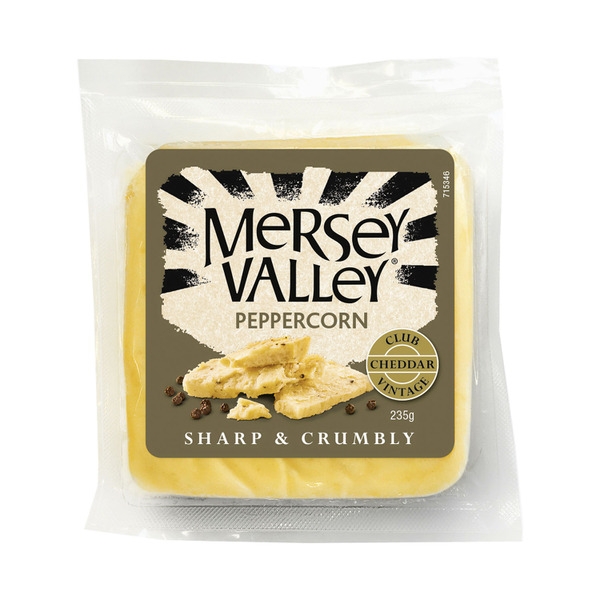 Mersey Valley Cheese Vintage Peppercorn 235g