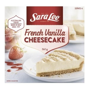 Sara Lee Cheesecake French Vanilla 360g