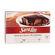 Sara Lee Sticky Date Pudding Microwaveable 475g