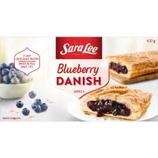 Sara Lee Danish Blueberry 400g